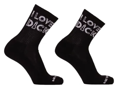 Chaussettes I LOVE DICK Noires