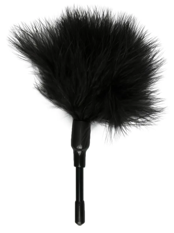 Mini Plumeau EROTICKLER 18.5cm Noir