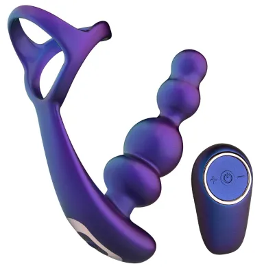 Ballstretcher Plug vibrant STELLAR FORCE 10 x 3.4cm
