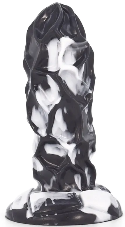 Gode DRAGONIS 16 x 5.5cm Noir-Blanc