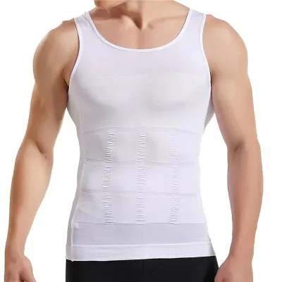 Débardeur gainant SHAPER SLIM Blanc