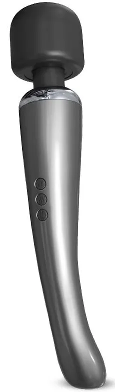 Stimulateur Wand GRAPHITY 30 cm - Tête de 55 mm Gris
