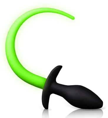 Plug Queue de chien phosphorescente GLOW TAIL 8 x 3.2cm