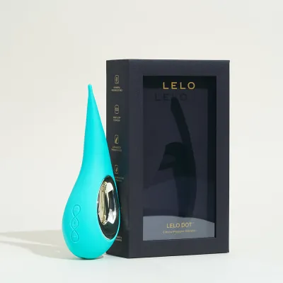 Stimulateur clitoridien ciblé Dot de Lelo - 6 cm Vert
