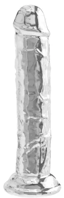 Gode Sans Bourse DIAMOND DICK 20 x 4cm Transparent