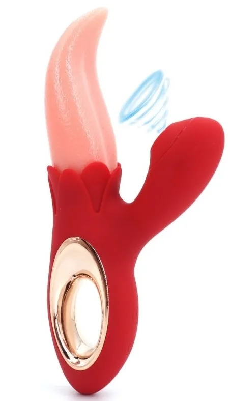Vibro Tapping et Licking LICKSTASY 10 Modes