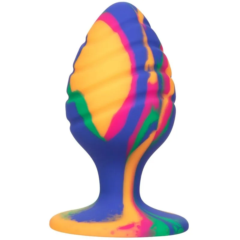 Plug Anal Cheeky Medium Tie Dye Taille M - CalExotics
