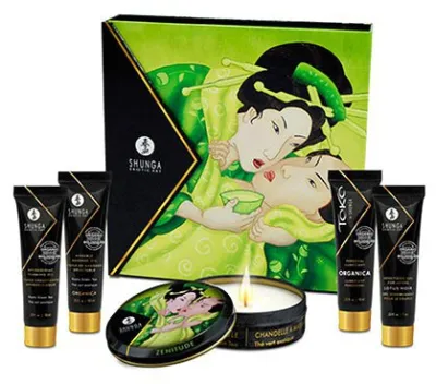 Coffret Ensemble Secret de Geisha - Thé Vert Exotique