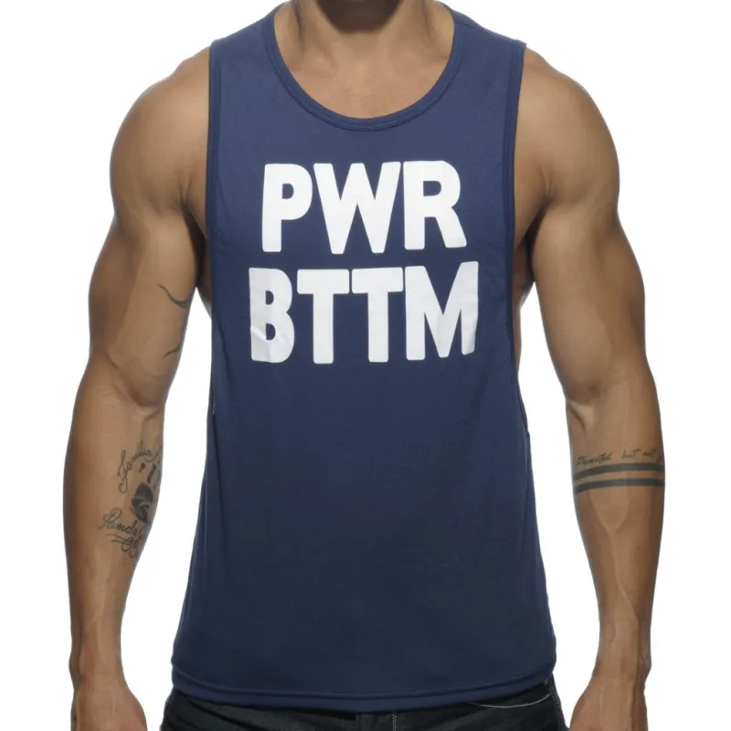 Débardeur POWER BTTM Marine