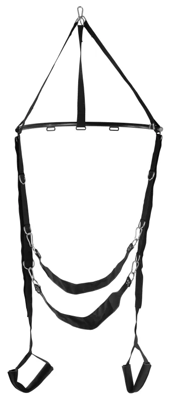 Set complet Balançoire en tissu LISBONNE avec Barre