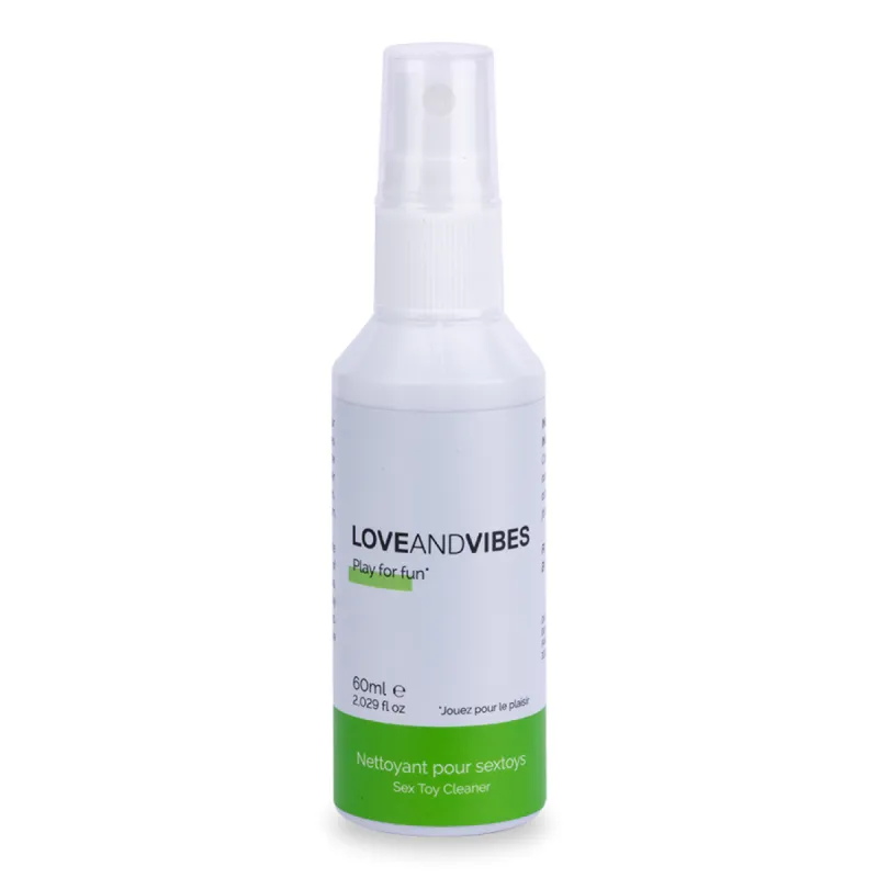 Nettoyant pour sextoys LOVE AND VIBES 60 ml