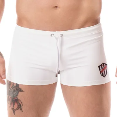 Short BRADY Blanc