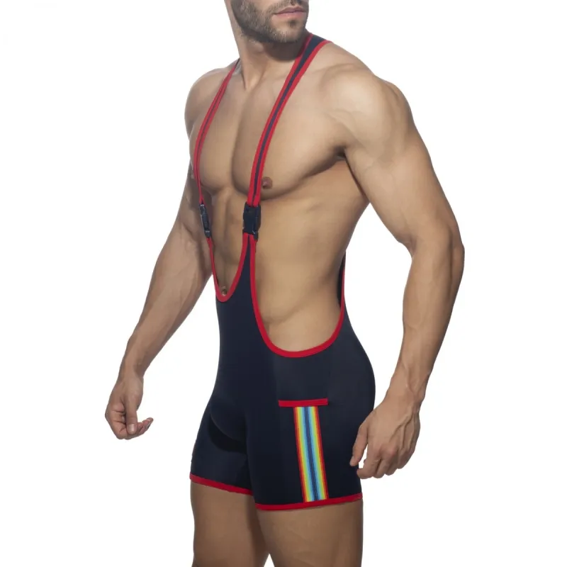 Singlet TAPE WRESTLING Marine