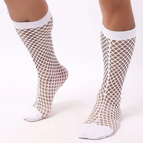 Chaussettes Filet FANKAZI Blanches