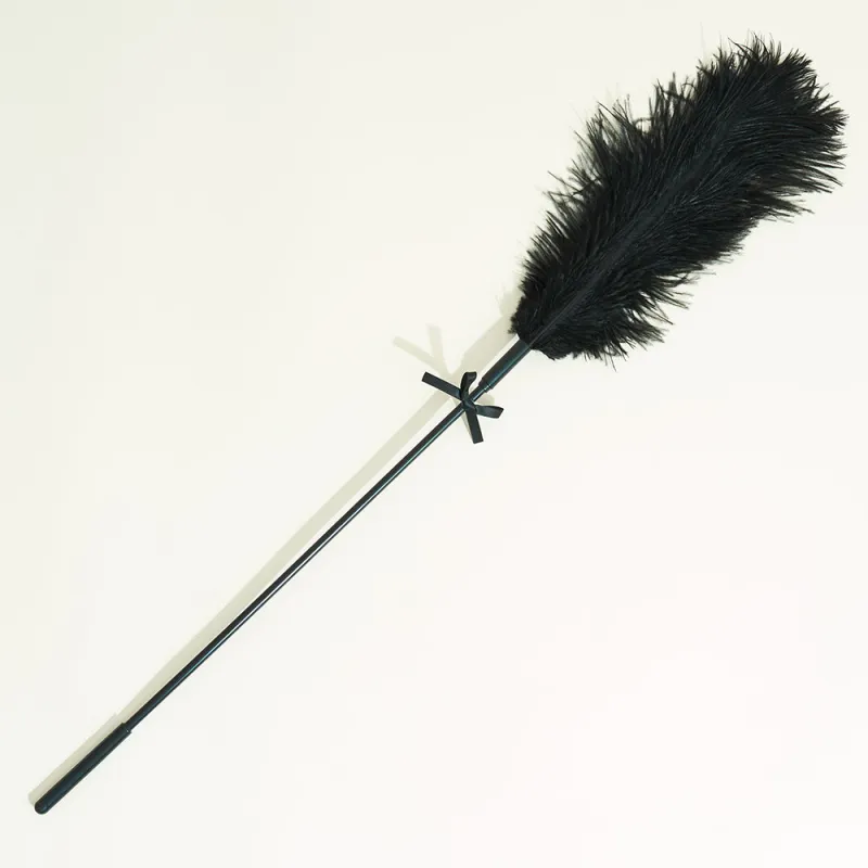 Betty Hoops, Plume d'autruche Passage du Désir -  Noir