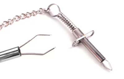 Pinces à seins GRABBER avec Chaîne