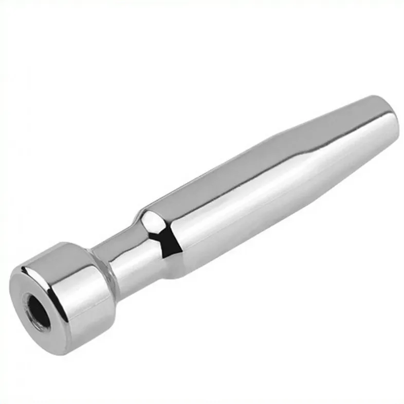 Plug d'urètre percé DERMAL 4cm - Diamètre 8mm