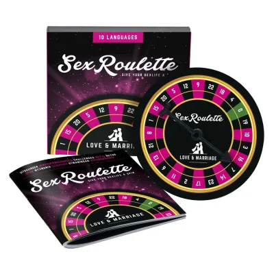 Jeu Sex Roulette Love et Mariage - 12 cm