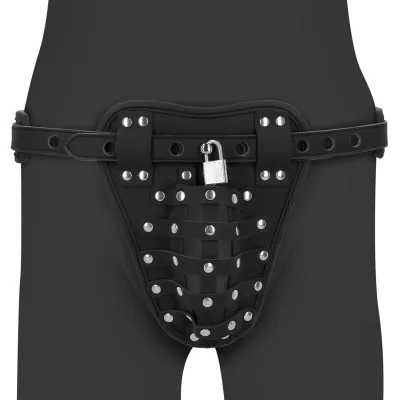 Ceinture de chasteté JOCK BELT Noire