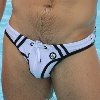 Breedwell Slip de bain EXPOSE SWIM Breedwell Blanc neon