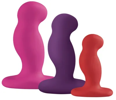Lot de 3 Plugs vibrants G-PLAY Nexus