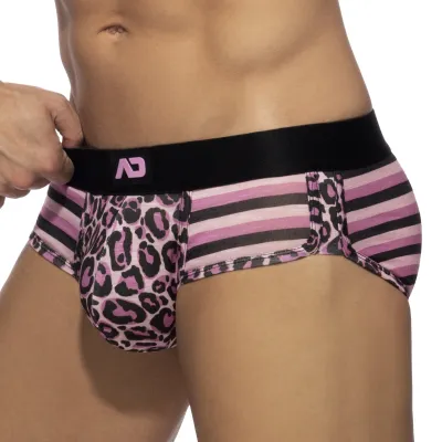 Addicted Slip LEO STRIPE Rose