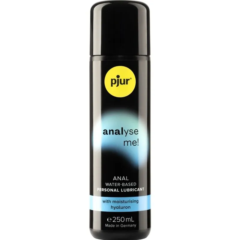 Lubrifiant anal à base d'eau Analyse Me 250ml - Pjur