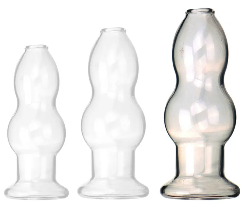 Plug creux en verre HOLL'EAU L 12 x 5cm