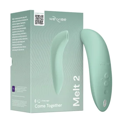 We Vibe Melt 2 stimulateur connecté - 14 cm x 4,4 cm Vert