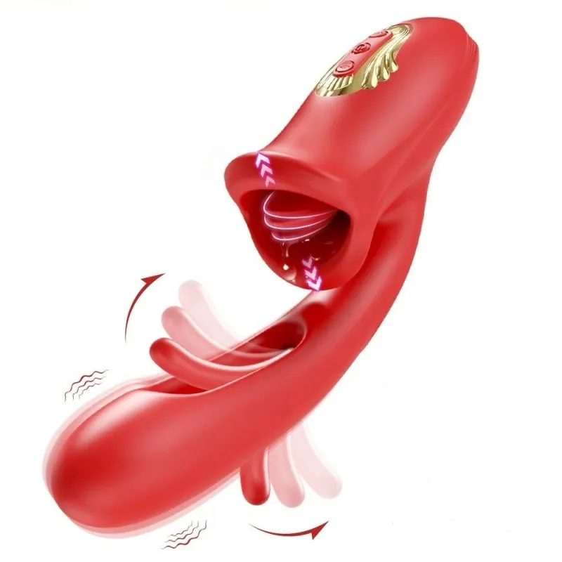 Vibro Rabbit LIPTAPS 13 x 3.6cm