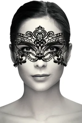 Coquette Masque en dentelle VENEZIA Noir