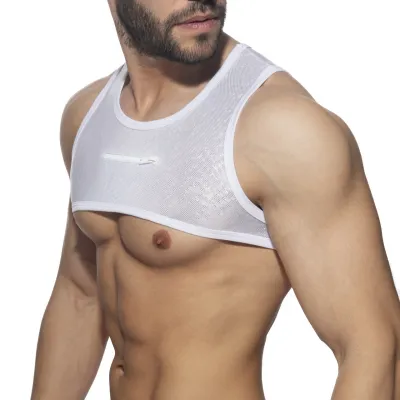 Harnais GLITTER AD Fetish Blanc