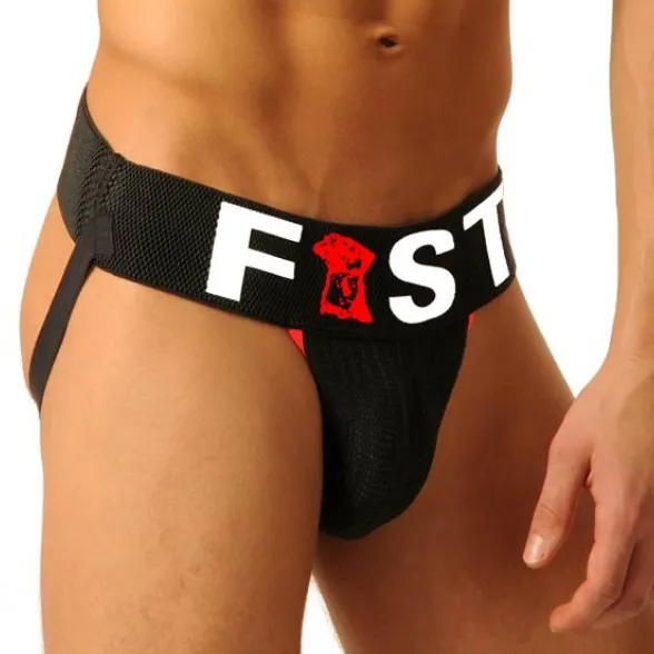 Fist Jockstrap FIST LOGO Noir