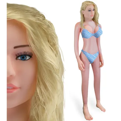 Poupée gonflable réaliste blonde Marion
