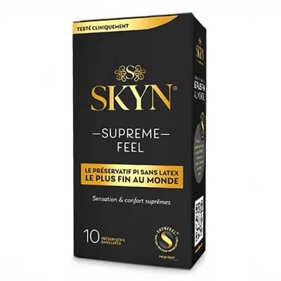 Préservatifs Skyn Supreme Feel - 53 mm