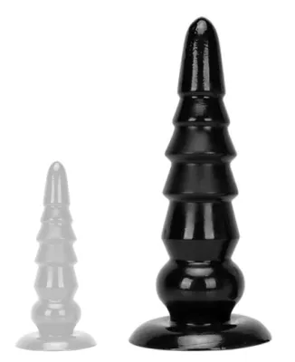 Plug XXL TOWER UP M 32 x 9cm Noir