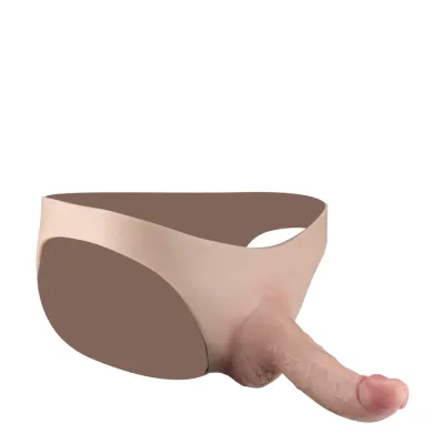Gode ceinture creux seconde peau pénis courbé Jayden