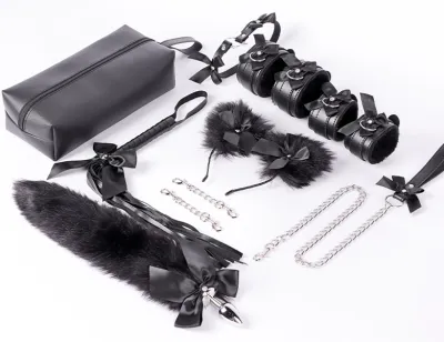 Kit Sm BOW SUIT 7 Pièces Noir
