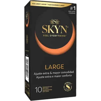 Préservatifs sans latex XL Large Skyn - boîte de 10 - Skyn