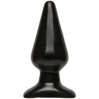 Butt Plug Smooth 12 x 6 cm Noir