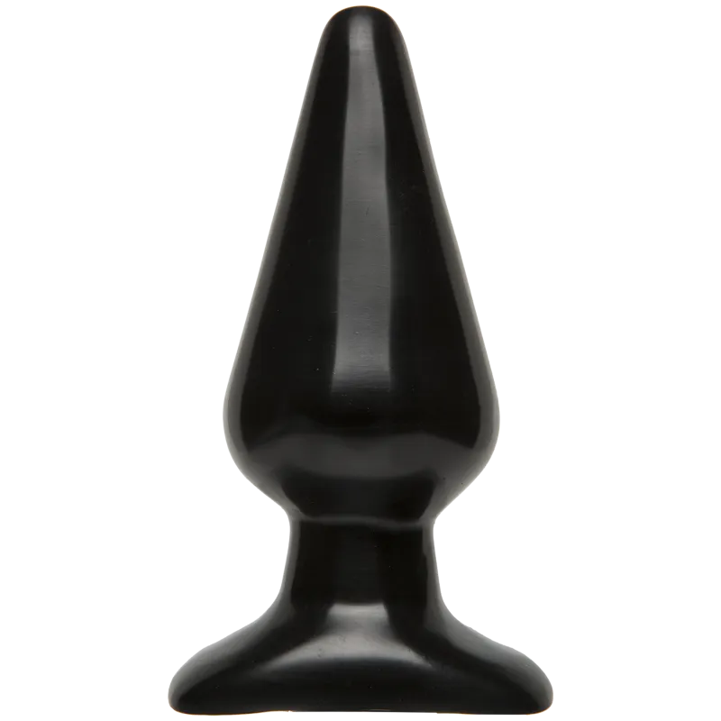 Butt Plug Smooth 12 x 6 cm Noir
