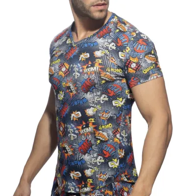 T-shirt COMIC Addicted Marine