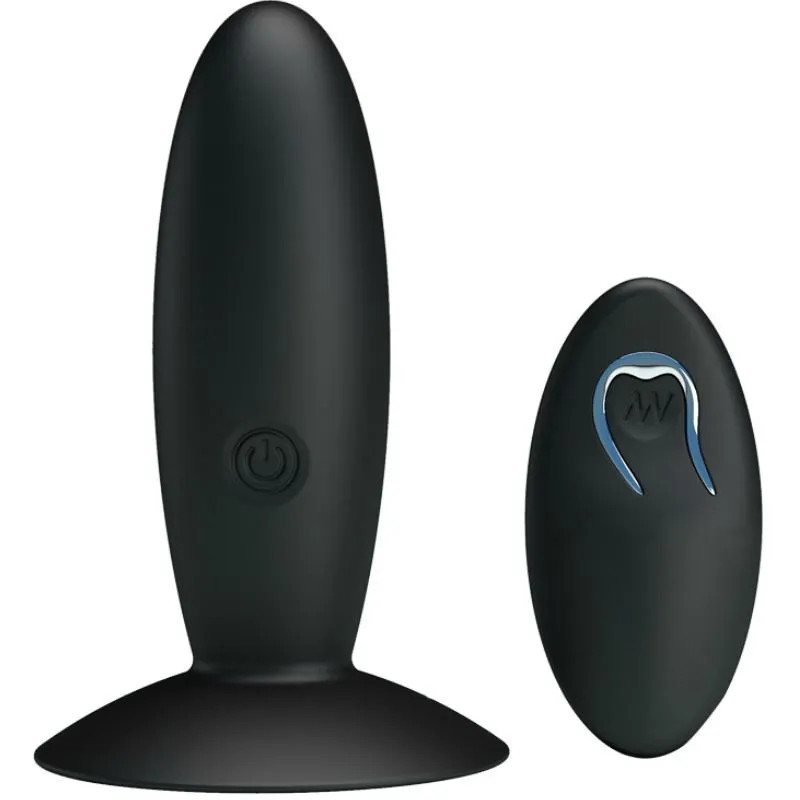 Plug Anal Vibrant Pretty Love Télécommande Noir - Pretty Love