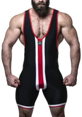 Sparta's Harness Singlet MINERVA Noir