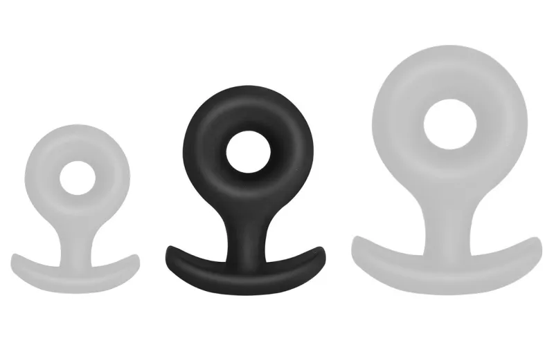 Plug Cercle HOLLOW ROUND M 6.5 x 5cm