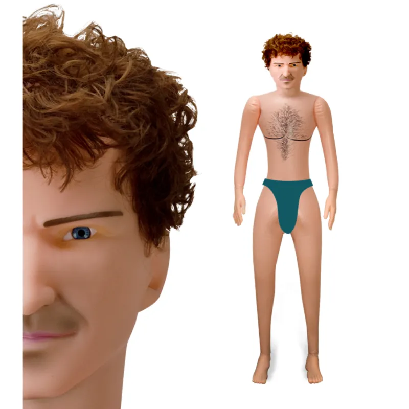 Poupée gonflable homme gros pénis anus Lucas