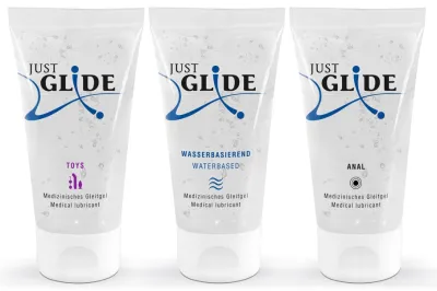 Pack 3 Lubrifiants Eau JUST GLIDE 50ml