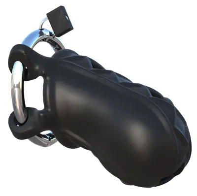 Cage de chasteté Silicone COCK BLOCKER 9 x 4cm