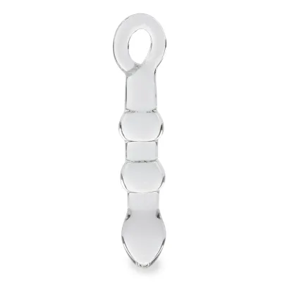 Gode godemichet en verre Igloo gode vaginal ou anal homme ou femme - Crystal