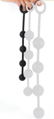 Chapelet anal en silicone QUARTY S 30 x 3cm
